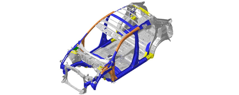 HR-V — ESTRUCTURA DE CARROCERÍA