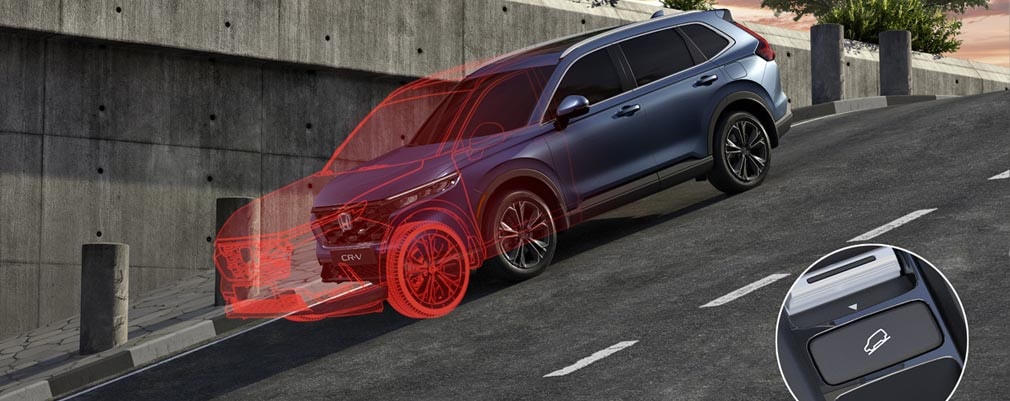 CR-V Advanced Hybrid — CONTROL DE DESCENSO EN PENDIENTES