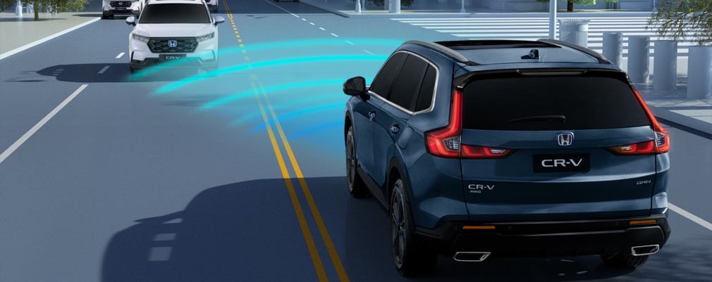 CR-V Advanced Hybrid — SISTEMA DE FRENADO CON MITIGACIÓN DE COLISIÓN (CMBS)
