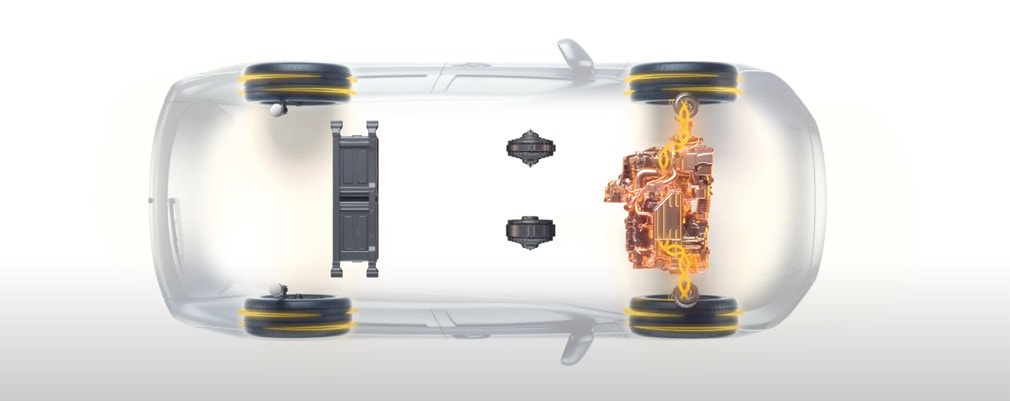 CR-V Advanced Hybrid — Conducción con motor de combustión